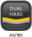 60/180 dvostruke tvrdoće, vrlo tvrdi (Dual Hard)