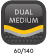 60/140 dvostruke tvrdoće, srednje tvrdi (Dual Medium)